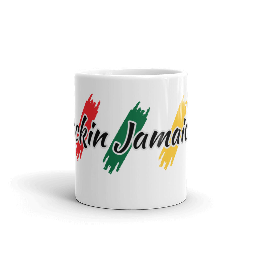 Rockin Jamaican Wears Mug - Rockin Jamaican Wears