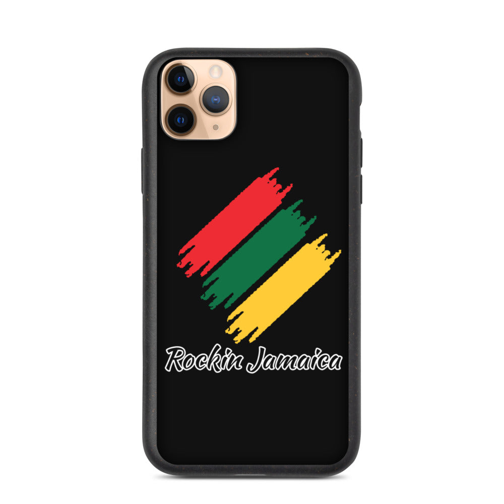 Rockin Jamaican Wears Biodegradable Phone Case - Rockin Jamaican Wears