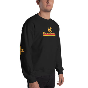 Rockin Jamaican Wears Unisex Sweatshirt - Rockin Jamaican Wears