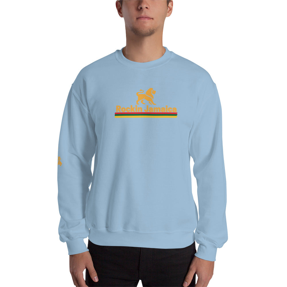 Rockin Jamaican Wears Unisex Sweatshirt - Rockin Jamaican Wears