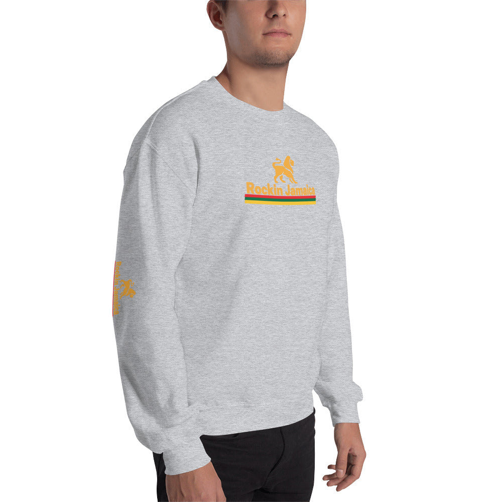 Rockin Jamaican Wears Unisex Sweatshirt - Rockin Jamaican Wears